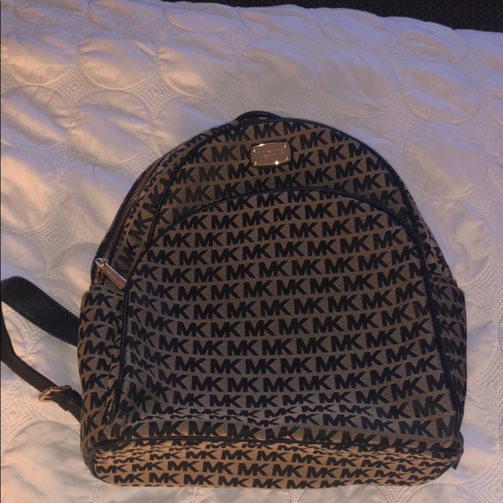 Michael Kors logo backpack